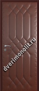 Входная металлическая внутренняя дверь в квартиру 590-11 Входная металлическая внутренняя дверь в квартиру 590-11