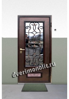 Входная металлическая дверь. Модель 636-10