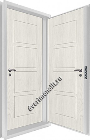Входная металлическая двойная дверь 12-071