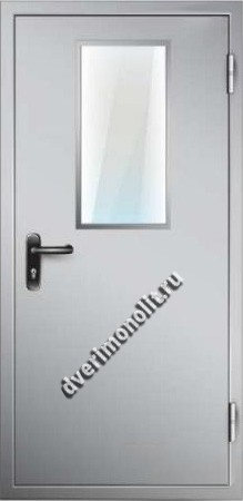 Противопожарная металлическая дверь. Модель 012-4