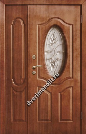 Нестандартная металлическая дверь. Модель 003-045