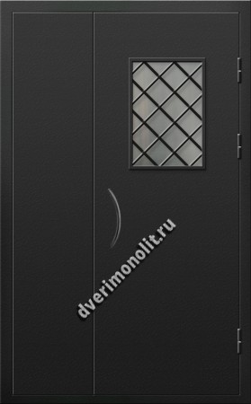 Входная металлическая дверь для подъезда, модель 005-009