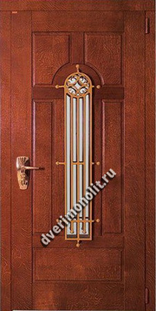 Входная дверь со стеклопакетом - 82-10
