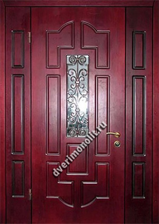 Входная дверь со стеклопакетом - 82-25