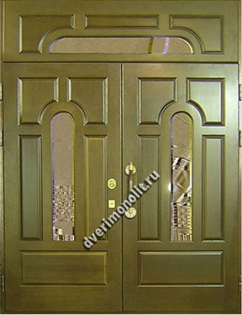 Входная дверь со стеклопакетом - 82-26