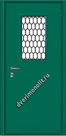 Входная дверь со стеклопакетом - 82-28