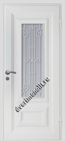 Входная дверь со стеклопакетом - 82-29