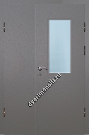 Входная металлическая дверь со стеклопакетом 006-008