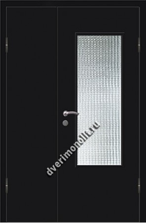 Входная тамбурная дверь со стеклом - 008-010