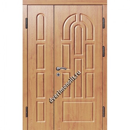 Входная металлическая утепленная дверь, модель 010-007